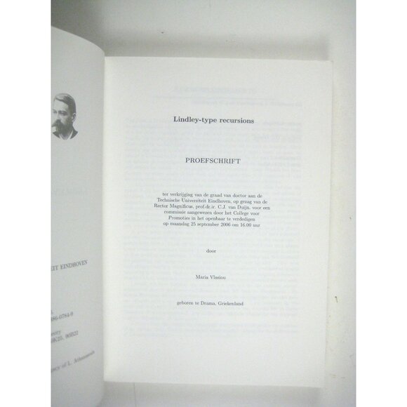 Lindley-Type Recursions by Maria Vlasiou Paperback 2006 - Picture 4 of 6